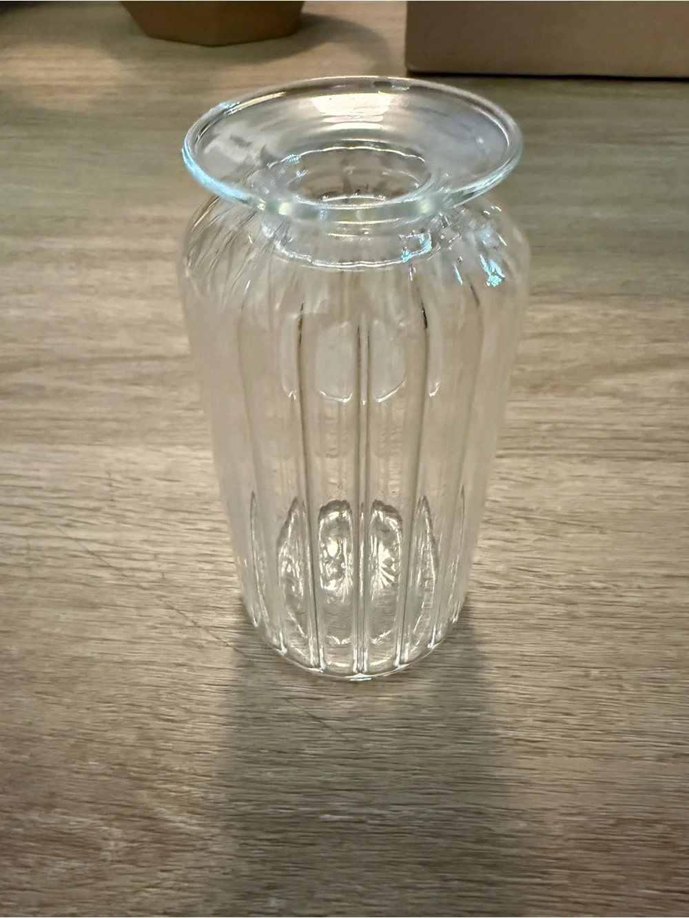 Sur la Table Glass Vase with Removable Rim Candle Holder